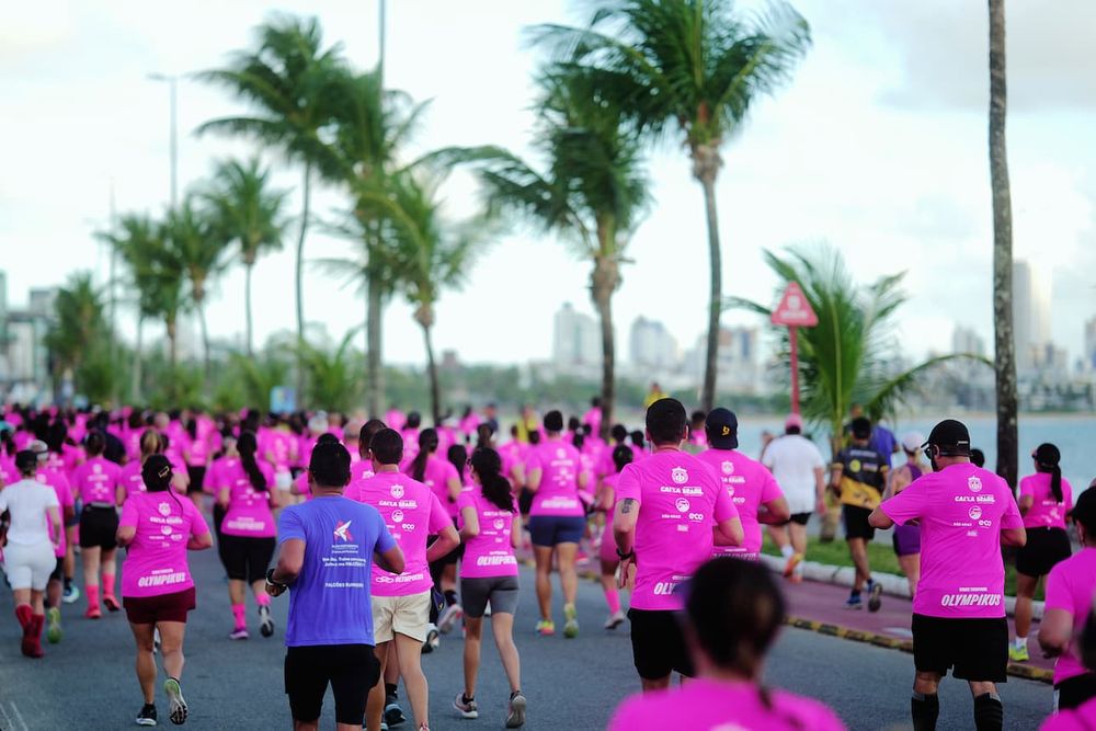 Corrida é tênis e perna, e alguns goles de café antes, nada muito além disso
